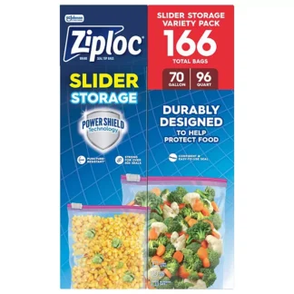 ZIPLOC SLIDER 166