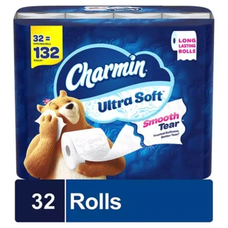 CHARMING ULTRA SOFT 32 ROLLS 218 SHEETS