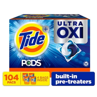 TIDE PODS 104 PIECES