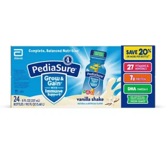 PEDIASURE VANILLA 24 PK / 8 OZ