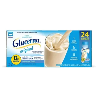 Glucerna 12g Homemade Vanilla 8 fl. oz., 24 pk.