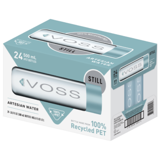 VOSS STILL NATURAL SPRING WATER, 16.9 FL OZ, 24 CT