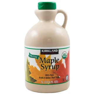 KIRKLAND SIGNATURE ORGANIC PURE MAPLE SYRUP, 33.8 OZ
