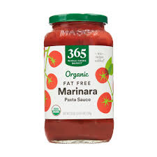 365 by Whole Foods Market, Organic Fat Free Marinara Pasta Sauce, 25 Ounce