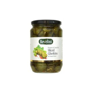 Bevelini Sweet and Crunchy Sliced Gherkins