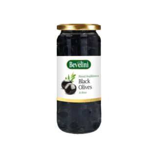 Bevelini Pitted Black Olives